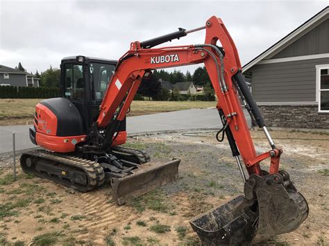 mini excavator with 6 way blade|kubota 40 excavator weight.